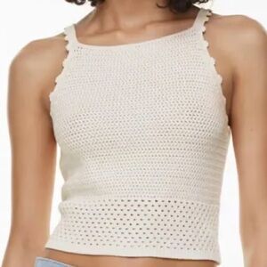 Aritzia Wilfred Sunset Crochet Top